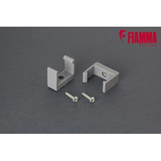 1 - Kit de ganchos de parede para viga Fiamma com parafusos incluídos